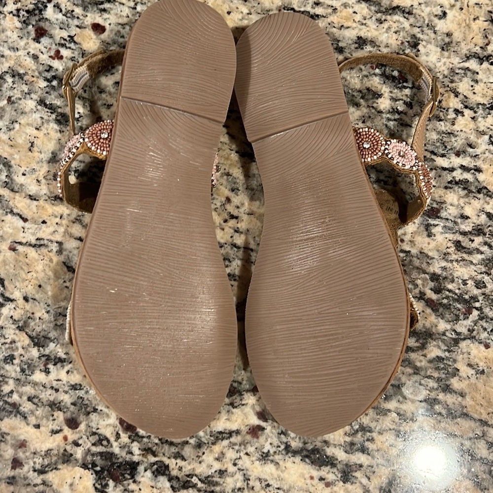 Bed|Stu Bead & Rhinestone Sandals - Picture 10 of 10